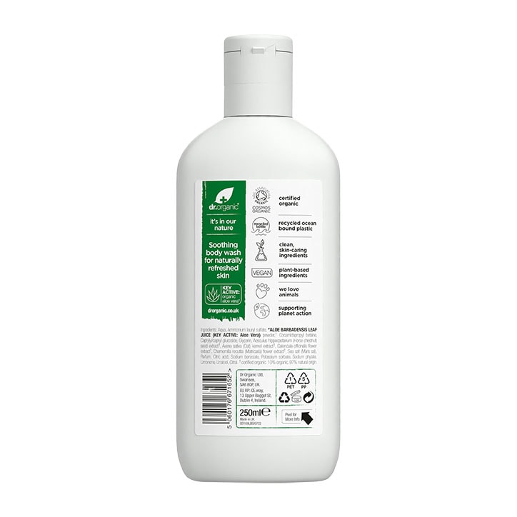 Dr Organic Aloe Vera Body Wash 250ml